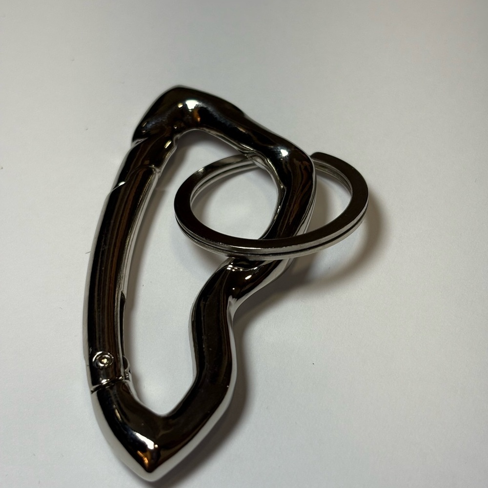 Silver‎ Carabiner Keychain